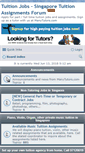 Mobile Screenshot of forum.manytutors.com